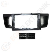 OTO TABLET ÇERÇEVE TOYOTA COROLLA 2007+ 9" SİYAH TAC-294 - 1