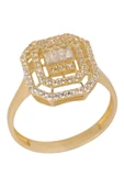 Cigold Taşlı Yüzük 14 Ayar Altın 2.46 Gr OA-C11601028998 - 1