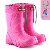 Lemigo Grizzly Eva Çocuk Kürklü Pembe Yağmur Çizmesi (835) thumbnail 1