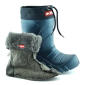 Lemigo Grizzly Eva Çocuk Kürklü Lacivert Yağmur Çizmesi (835) - 7