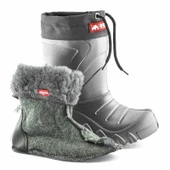 Lemigo Grizzly Eva Çocuk Kürklü Gri Yağmur Çizmesi (835) - 7