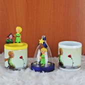 Küçük Prens Fanus Biblo Kupa Küçük Prens Kalemlik Hediye Seti - 1