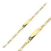 ALTIN NAZAR ÇOÇUK BİLEKLİK Gramı :5,1 - 1