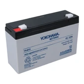YOKOHAMA YH-612 6 VOLT - 12 AMPER KURU AKÜ (150 X 50 X 94 MM) - 1