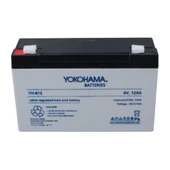 YOKOHAMA YH-612 6 VOLT - 12 AMPER KURU AKÜ (150 X 50 X 94 MM) - 3