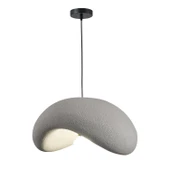 Apliqa Voliny Büyük Gri Beton Modern Sarkıt Oturma Odası Salon Sarkıt Avize thumbnail 4