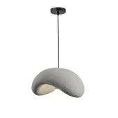 Voliny Tekli Gri Beton Modern Sarkıt Oturma Odası Salon Sarkıt Avize thumbnail 1