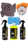 AutoFresh 6' Harika Dış Yıkama Seti Oto Dış Yıkama Araç Parlatma Lastik Bakım Seti - 1