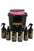 AutoFresh 9'lu Fırsat Araç Oto Bakım Seti Kampanyalı Oto Bakım Araba Yıkama Temizlik Seti - 1