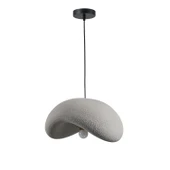 Voliny Tekli Gri Beton Modern Sarkıt Oturma Odası Salon Sarkıt Avize thumbnail 3