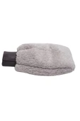 AutoFresh Welsoft Oto Yıkama Eldiveni Astarlı Araç Temizleme Mikrofiber Araba Cila Eldiveni Gri - 5