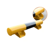 Otopark Teker Bariyeri Sonlandırma Lastik Stoperi Otopark Araç Stoperi 60 cm Ø76mm 3mm - 1