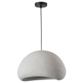 Tretan Büyük Beyaz Beton Modern Sarkıt Oturma Odası Salon Sarkıt Avize thumbnail 3