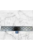 Antik Gold Duş Kanalı Lineer Banyo Duş Süzgeci Mat Gold Pirinç Duş Gideri 50 Cm - 1