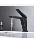 Siyah Lavabo Bataryası Mat Siyah Lavabo Musluğu Banyo Lavabo Armatür thumbnail 2