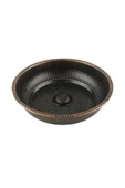 Eskitme Bakır Hamam Tası Ağır Pirinç Kurna Hamam Tas Bronz - 1