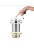 Mat Gold Lavabo Gideri Antik Gold Lavabo Süzgeci Pirinç Malzeme - 7