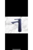 Siyah Lavabo Bataryası Mat Siyah Yüksek Model Lavabo Armatür - 2
