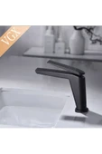Lavabo Bataryası Siyah Lavabo Musluğu Velar Mat Siyah Banyo Bataryası 5 Yıl Garantili Siyah Musluk thumbnail 1