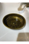 Hamam Tası Antik Kurna Tası İşlemeli Motifli Eskitme Hamam Tası thumbnail 1