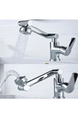 Lavabo Bataryası Banyo Lavabo Musluğu Fonksiyonel Hareketli Tasarım Su Tazzik Ve Basınç Ayarlı thumbnail 2