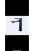 Siyah Lavabo Bataryası Mat Siyah Yüksek Model Lavabo Armatür - 3