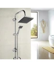 Duş Seti Tepe Yağmurlama Duş Sistemi Pirinç Malzeme Garantili Banyo Duş Sistemi thumbnail 1