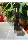 Füme Mutfak Bataryası Arıtmalı Kare Füme Gri Evye Armatür Pirinç 5 Yıl Garantili - 3