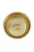 Kurna Musluğu Osmanlı Tuğralı Komple Set Hamam Tası Dahil Pirinç Kurna Bataryası - 3