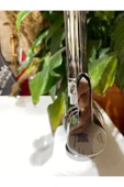 Arıtmalı Spiralli Mutfak Bataryası Silver Gümüş Renk 3 Yollu Batarya Arıtıcılı Musluk - 7