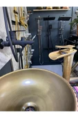 Antik Gold Ocean Şelale Çanak Lavabo Bataryası Mat Gold Çanak Lavabo Bataryası Altın Lavabo Musluğu - 2