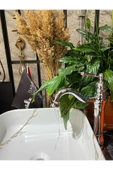 Çanak Lavabo Bataryası Lavabo Bataryası Çanak Lavabo Musluğu Krom Gümüş - 3