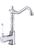 Lavabo Bataryası Rustik Batarya Banyo Musluğu Pirinç Vintage Zen Design Lavabo Musluğu - 2