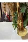 Altın Arıtmalı Mutfak Bataryası 3 Yollu Evye Musluk Gold Su Arıtmalı Batarya Altın Renk Musluk thumbnail 4