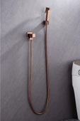 Bakır Taharat Musluğu Seti Bronz Taharetmatik Takımi Tazzik Ayarlı Komple Set - 1