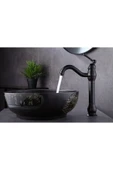Siyah Çanak Lavabo Bataryası Polina Çanak Musluğu Country Design Siyah Lavabo Bataryası thumbnail 2