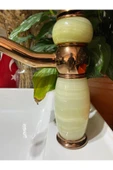 Bakır Lavabo Bataryası Mermer Tasarım Bronz Lavabo Musluğu Country Design Rose Bakır thumbnail 4