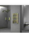Gold Havlupan Gold Radyatör Altın Havlupan 50 70 Vanalar Dahil Komple Set Banyo Radyatör - 3