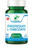 Yurdavit Magnesium L-threonate Magnezyum L-treonat 2000 Mg 90 Kapsül Vegan - 1