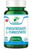Yurdavit Magnesium L-threonate Magnezyum L-treonat 2000 Mg 90 Kapsül Vegan 3x90 Kapsül - 2