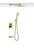 Gold Ankastre Duş Seti Altın Ankastre Duş Sistemi Komple Takım thumbnail 1