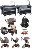 Handy Yenidoğan Seti Bebek Arabası Travel Sistem Oyun Parkı Çanta - 3