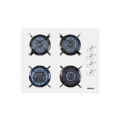 KUMTEL Ankastre Set Beyaz Cam 8 Programlı Dokunmatik thumbnail 3