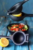 Çok Amaçlı Gerçek Döküm Portakal Limon Ve Narenciye Sıkacağı Sıkacak Pratik Limon Lime Sıkıcı - 4