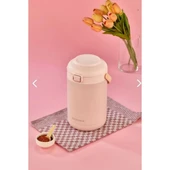 COOKER-ZEGO PEMBE YEMEK TERMOSU ÇELİK 2 LT YK1412 XG-6925 - 1