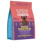 Schesir Born Carnivore Somon Ringa Balıklı ve Tavuklu Yetişkin Kedi Maması 1,25kg - 2