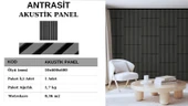 60 X 60 AKUSTİK DUVAR PANELİ - 1