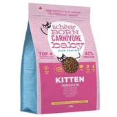 Schesir Born Carnivore Baby Tavuklu ve Yumurtalı Yavru Kedi Maması 1,25kg thumbnail 2