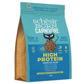 Schesir Born Carnivore Somonlu ve Ringa Balıklı Yetişkin Kedi Maması 1,25kg - 2