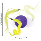 Kong Purrsuit Sallantılı Top Şeklinde Kedi Oyuncağı thumbnail 4